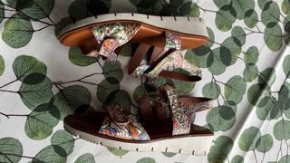 Sandalias Sarenza Piel Talla 36 Multicolor