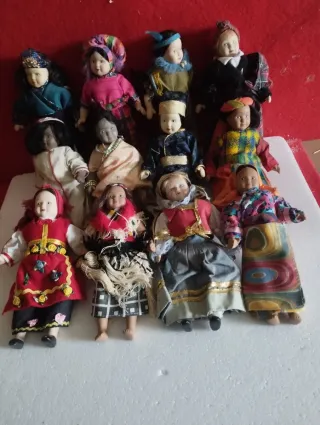 Lote Muñecos de porcelana vintage