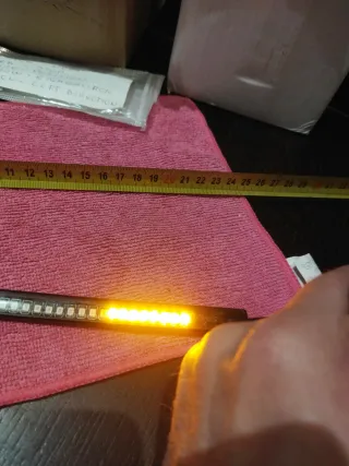 Barra LED auto/moto 12V stop direzione ecc