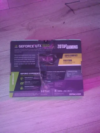 Tarjeta Gráfica Zotac Gaming GeForce GTX 1650