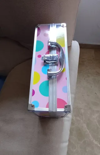 Maletín infantil rosa con unicornios