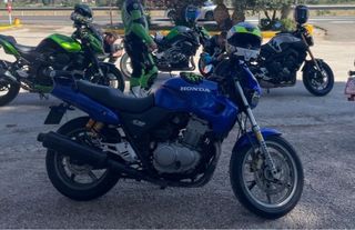 Honda CB500 Azul