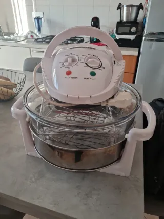 Forno alogeno con timer e accessori