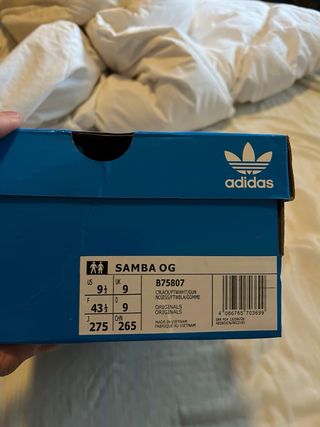 Adidas Samba OG Negro/Blanco