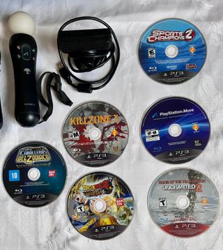 Consola PS3 Super Slim 250 GB Negra + 5 Juegos