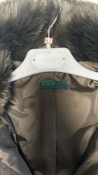 Abrigo de pelo marrón