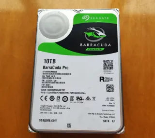 10TB Disco Duro, Seagate BarraCuda Pro SATA