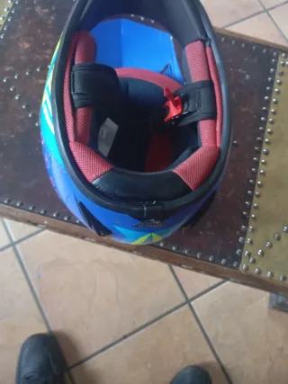 Casco infantil motocross hasta 12 años