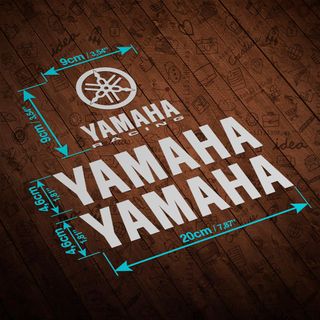 YAMAHA Pegatinas Moto Kit Sponsor [PACK2Y]