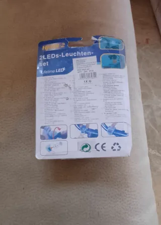 Set 2 Luces LED Bicicleta Silicona