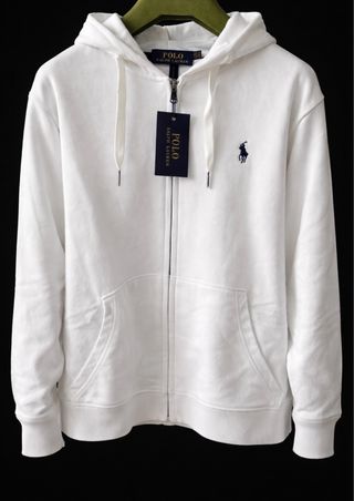 Sudadera Polo Ralph Lauren con Cremallera Talla M•