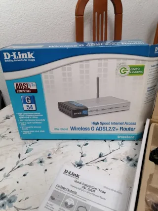 Router D-Link DSL-G624T ADSL2/2+ Wireless G