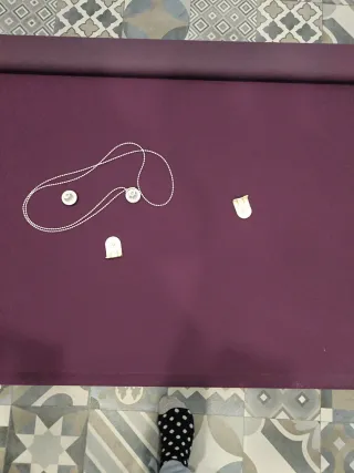 Estor enrollable morado opaco