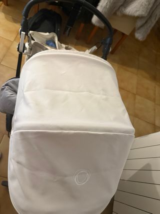 Carro Bugaboo cuco y silla Negro-Blanco