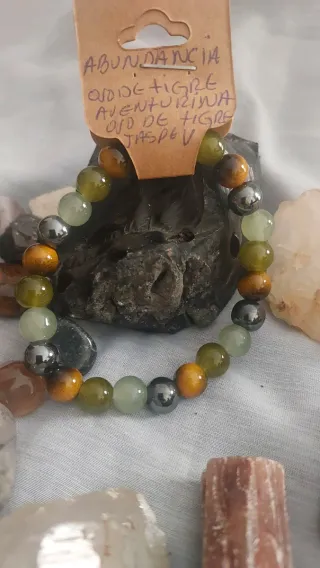 Pulsera Piedra Natural Abundancia 8mm