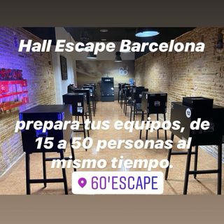Juego hall Escape Room Móvil para 50