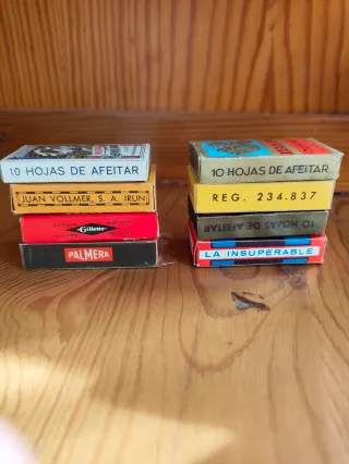 Colección Cuchillas Afeitar Vintage