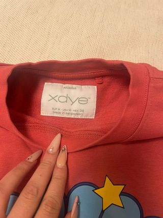 Sudadera Roja XDYEA Amusement Park