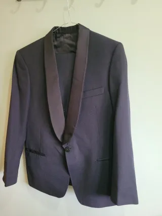 Traje de caballero negro