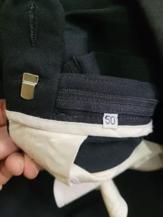 Traje de caballero negro