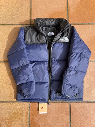 The North Face Chaqueta Azul y Negra