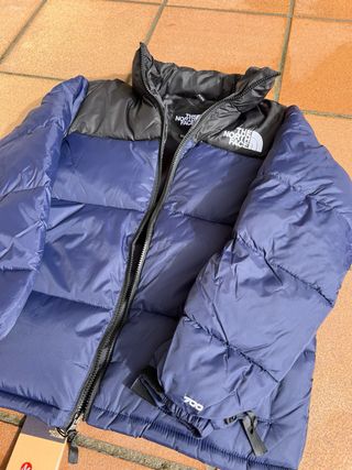 The North Face Chaqueta Azul y Negra