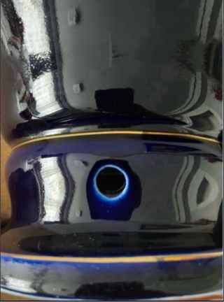 Jarrón Grande / Base Lámpara Cerámico Vintage