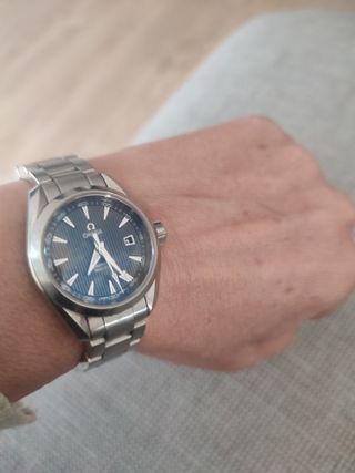 Reloj Omega Mujer Pulsera Acero en perfecto estado