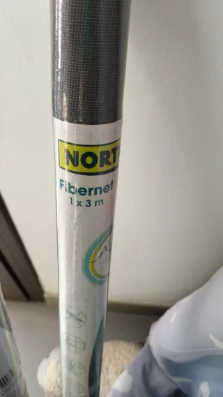 2 Rollos Tela Mosquitera Fibra Vidrio 1.2x3m nuevo