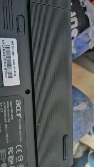 Portátil Acer Plata y Negro