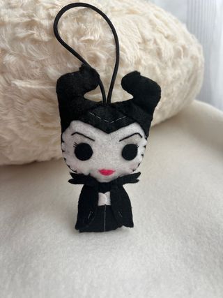 Colgante de fieltro Maléfica