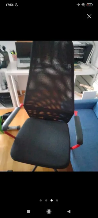 Silla de escritorio regulable sin usar