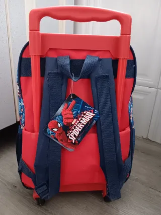 Mochila Infantil Spiderman Marvel Ruedas