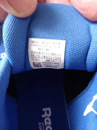 Zapatillas Reebok Azul Talla 45