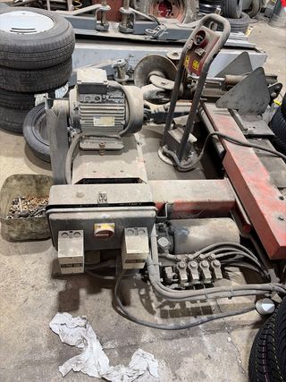 Desmontadora de camión portátil