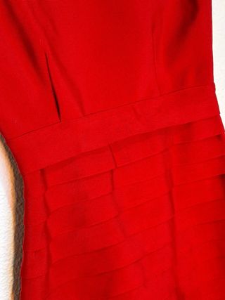 Vestido Rojo Forever 21 Talla S
