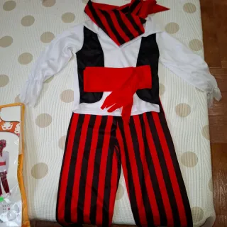 Envío Rápido Disfraz Pirata Talla 5-6