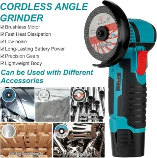 Smerigliatrice Angolare Elettrica 12V