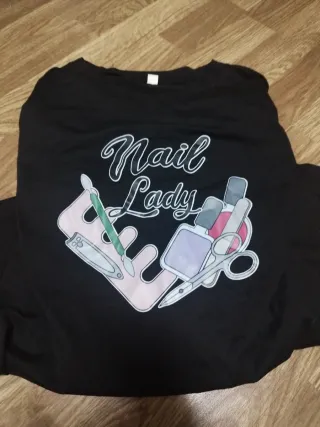 Camiseta Nail Lady Talla M