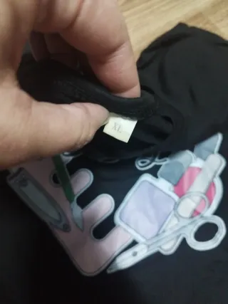 Camiseta Nail Lady Talla M