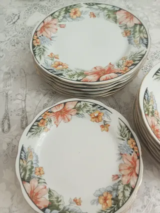 Servizio piatti vintage 6 posti