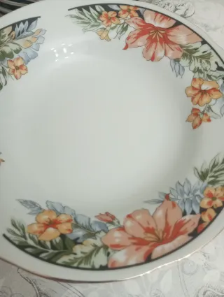 Servizio piatti vintage 6 posti