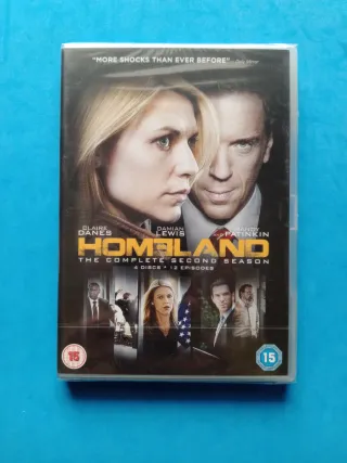 Homeland: 2ª Temporada Completa DVD