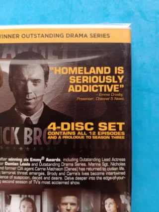 Homeland: 2ª Temporada Completa DVD