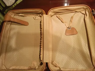 Maleta Vintage Cuero Marrón