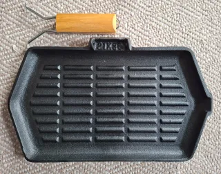 Parrilla Rectangular de Hierro fundido.