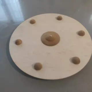 Scudo vichingo in legno