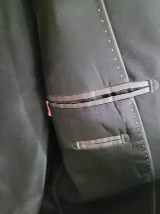 Traje de caballero negro