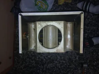 Calentador de gas Ariston blanco