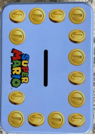 Funda Mario Land 3DS, Hucha, Stickers y Hot Wheels